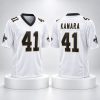 2026 Saints Alvin Kamara White Jersey 1