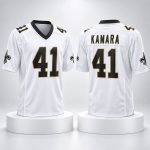 2026 Saints Alvin Kamara White Jersey