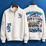 2026 TB Rays ALCS Champions Waffle Quarter Zip Sweater