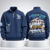 2026 TB Rays ALCS Champions Waffle Quarter Zip Sweater 9 2026 TB Rays ALCS Champions Waffle Quarter Zip Sweater 5