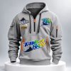 2026 TB Rays World Series Patch Quarter Zip Hoodie 4