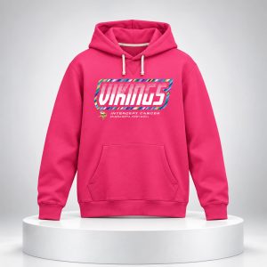 Crucial Catch 2026 Vikings Intercept Cancer Hoodie 1