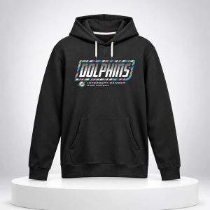 2026 Crucial Catch Dolphins Intercept Cancer Hoodie 1