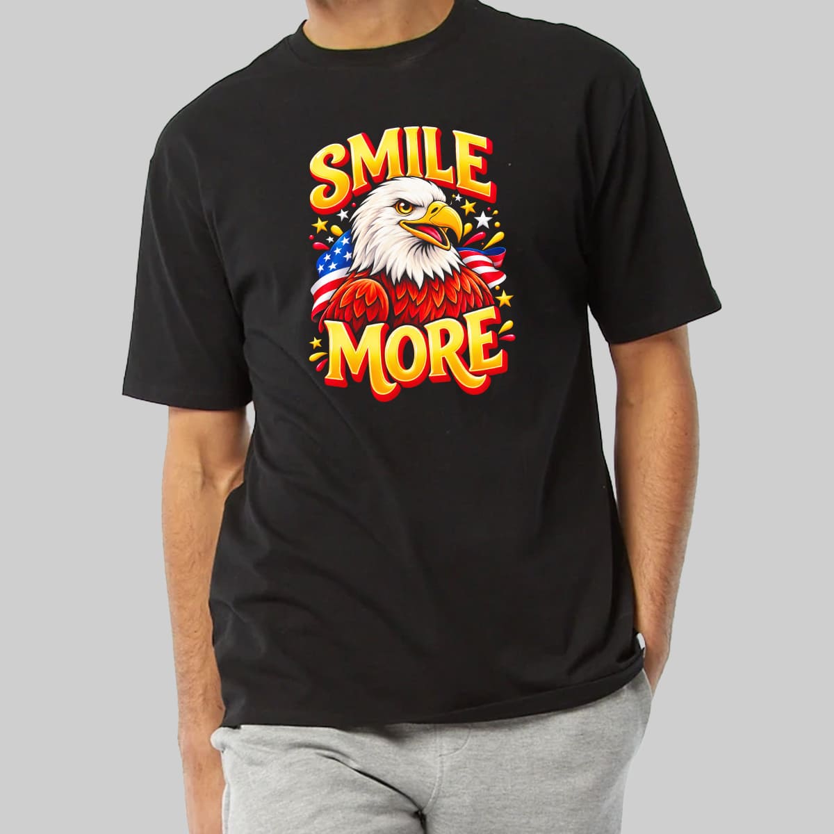 American Eagle Smile More Shirt 4 American Eagle Smile More Shirt 4