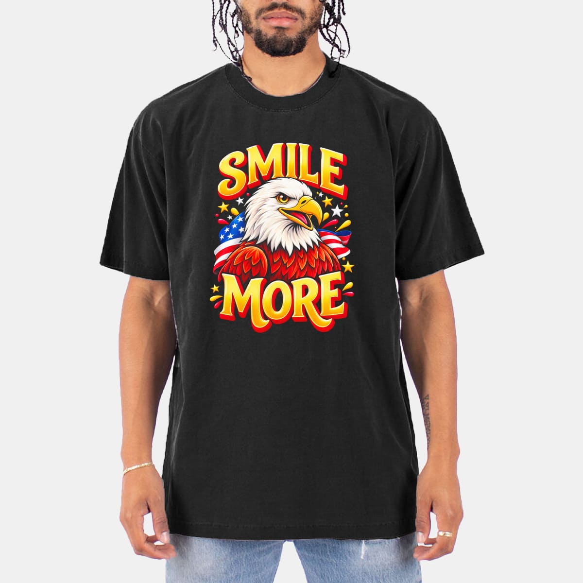 American Eagle Smile More Shirt 5 American Eagle Smile More Shirt 5