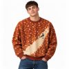 Blowing Autumn Leaves Ugly Christmas Sweater 2