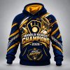 Brewers 2026 World Series Champs Making History Waffle Hoodie 5 Brewers 2026 World Series Champs Making History Waffle Hoodie 3