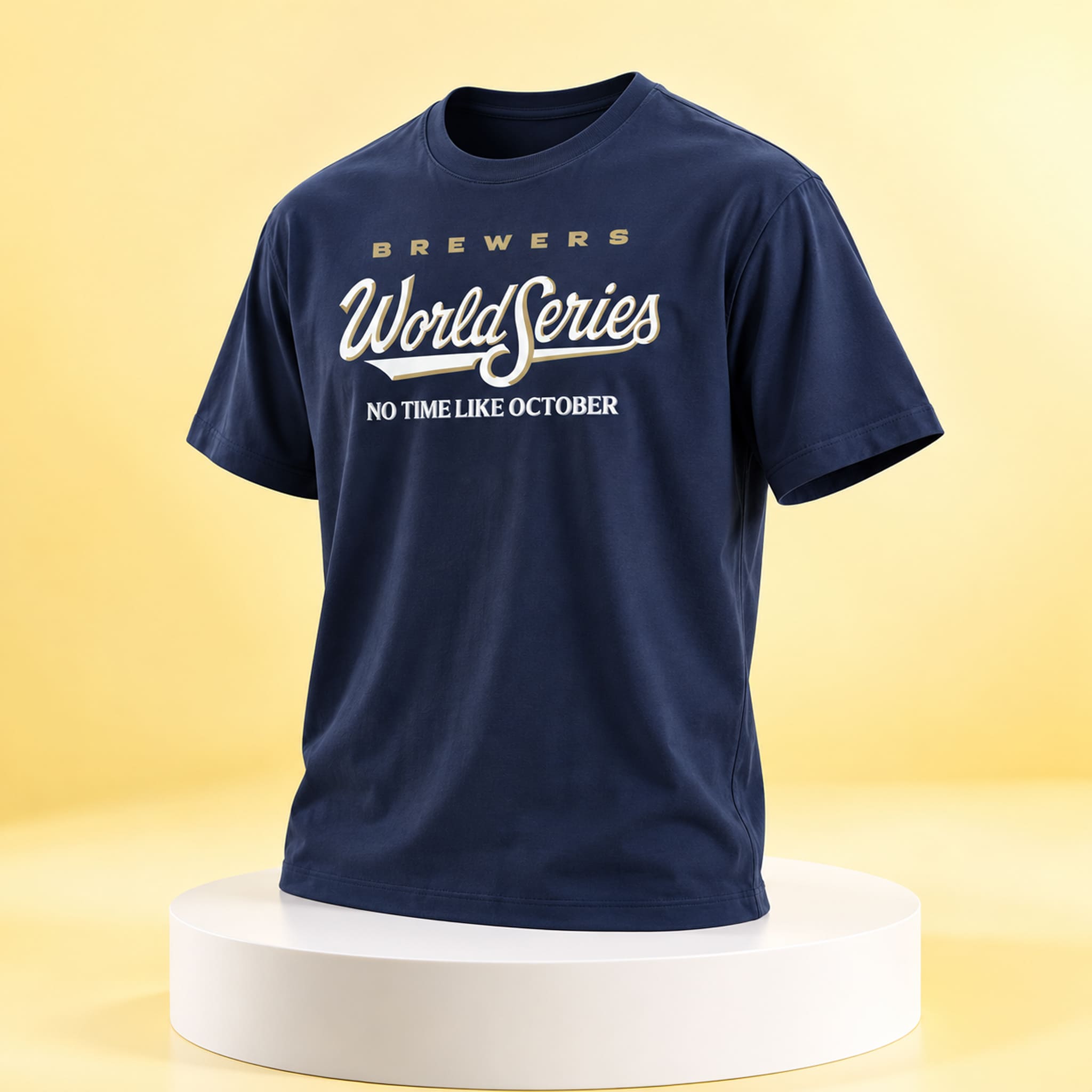 Brewers 2026 World Series No Time Like October Shirt 1 Brewers 2026 World Series No Time Like October Shirt 1