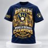 Brewers First Ever World Series Champions Shirt 5 Brewers First Ever World Series Champions Shirt 2