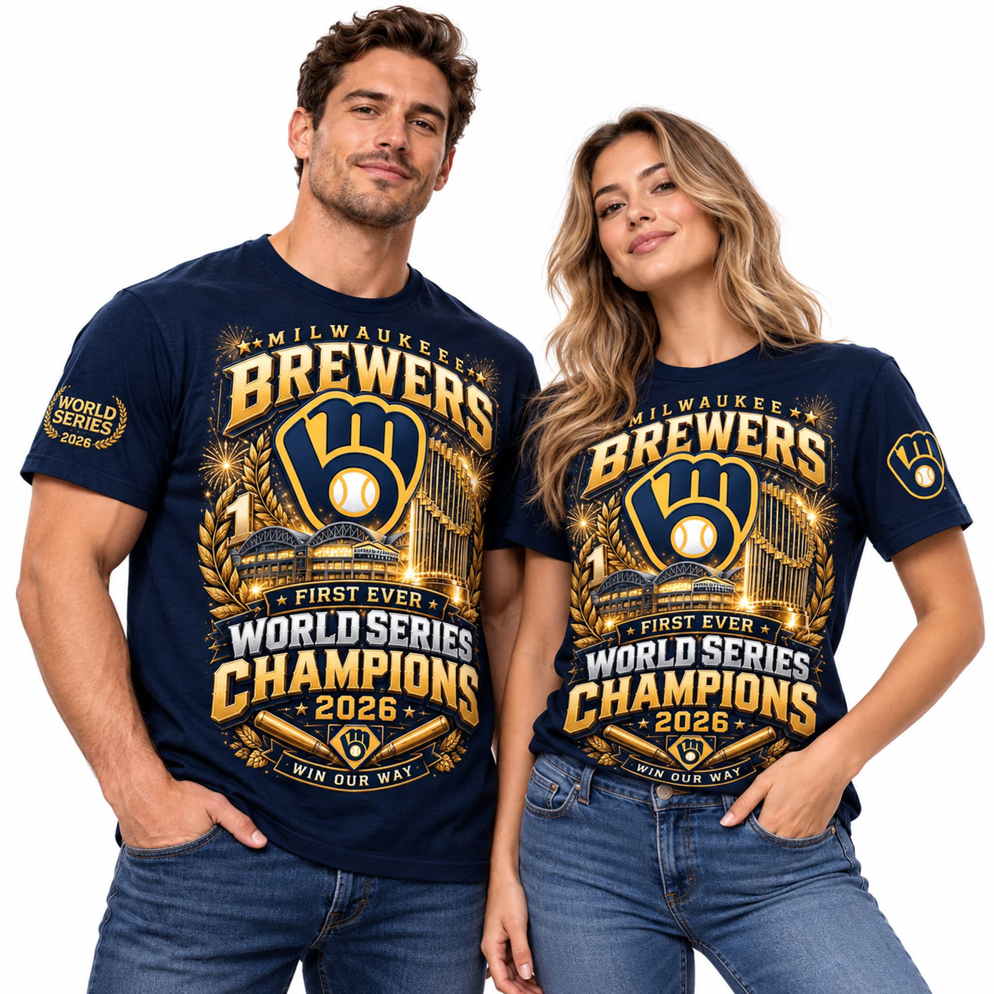 Brewers First Ever World Series Champions Shirt 4 Brewers First Ever World Series Champions Shirt 4