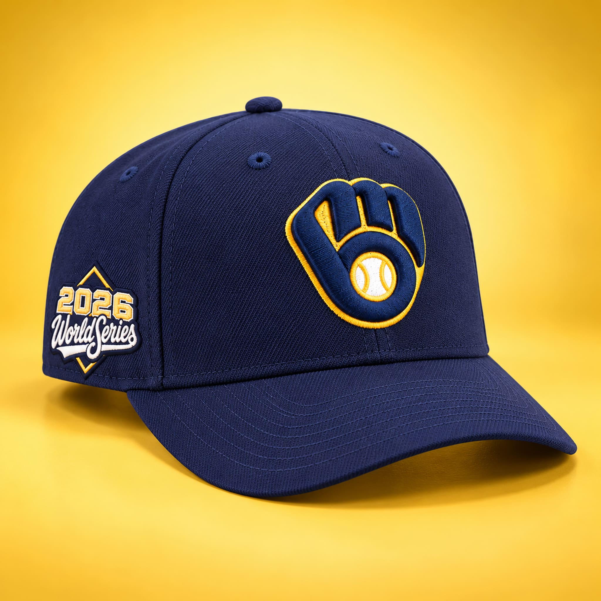 Brewers World Series 2026 Patch Hat 1 Brewers World Series 2026 Patch Hat 1