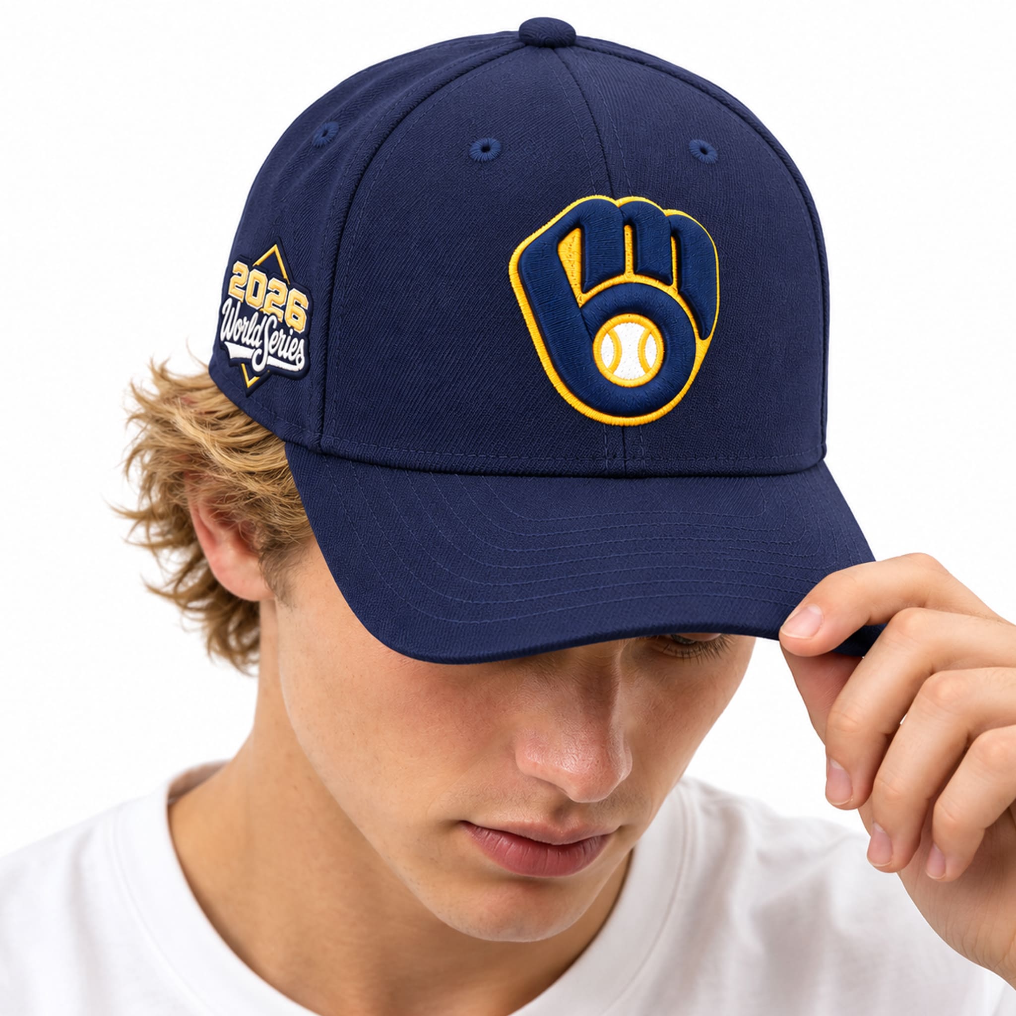 Brewers World Series 2026 Patch Hat 2 Brewers World Series 2026 Patch Hat 2