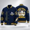 Brewers World Series 2026 Varsity Jacket 7 Brewers World Series 2026 Varsity Jacket 1