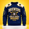 Brewers World Series Bound 2026 Waffle Sweater 6 Brewers World Series Bound 2026 Waffle Sweater 1