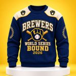 Brewers World Series Bound 2026 Waffle Sweater