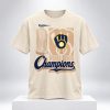 Brewers World Series Champions Parade Cream Shirt 2