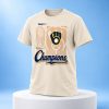 Brewers World Series Champions Parade Cream Shirt 3