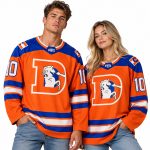 Broncos 1977 Classic Throwback Hockey Jersey