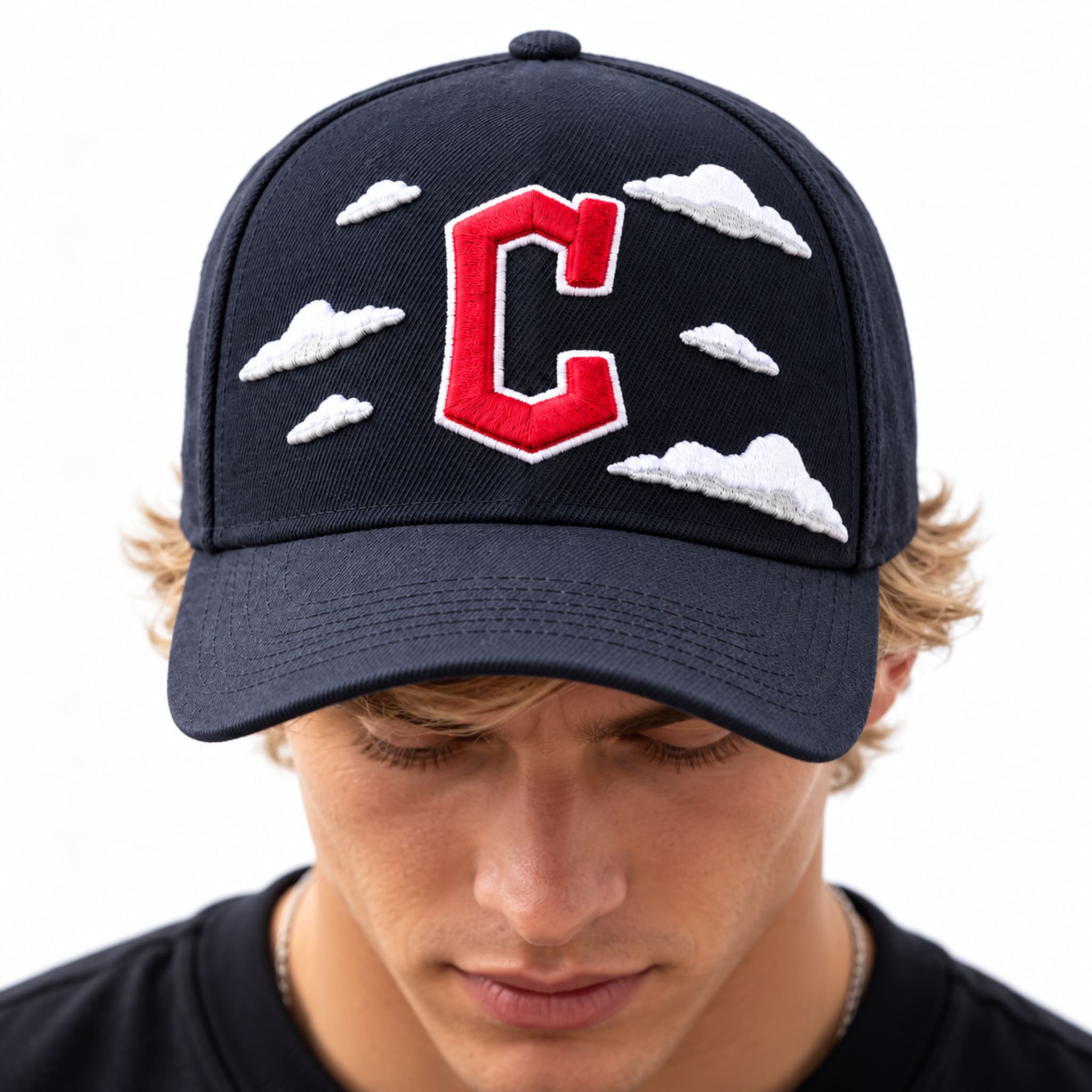 Chris Rose Cleveland Guardians Cloudy Hat 2 Chris Rose Cleveland Guardians Cloudy Hat 2