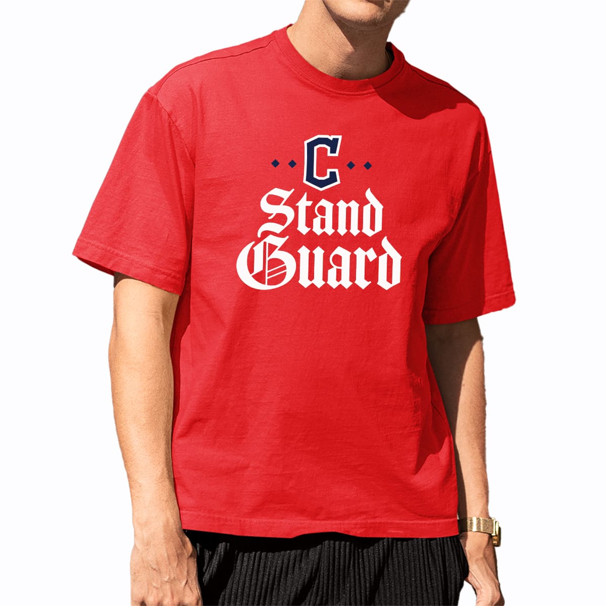 Cleveland Guardian Stand Guard Shirt 4 Cleveland Guardian Stand Guard Shirt 4