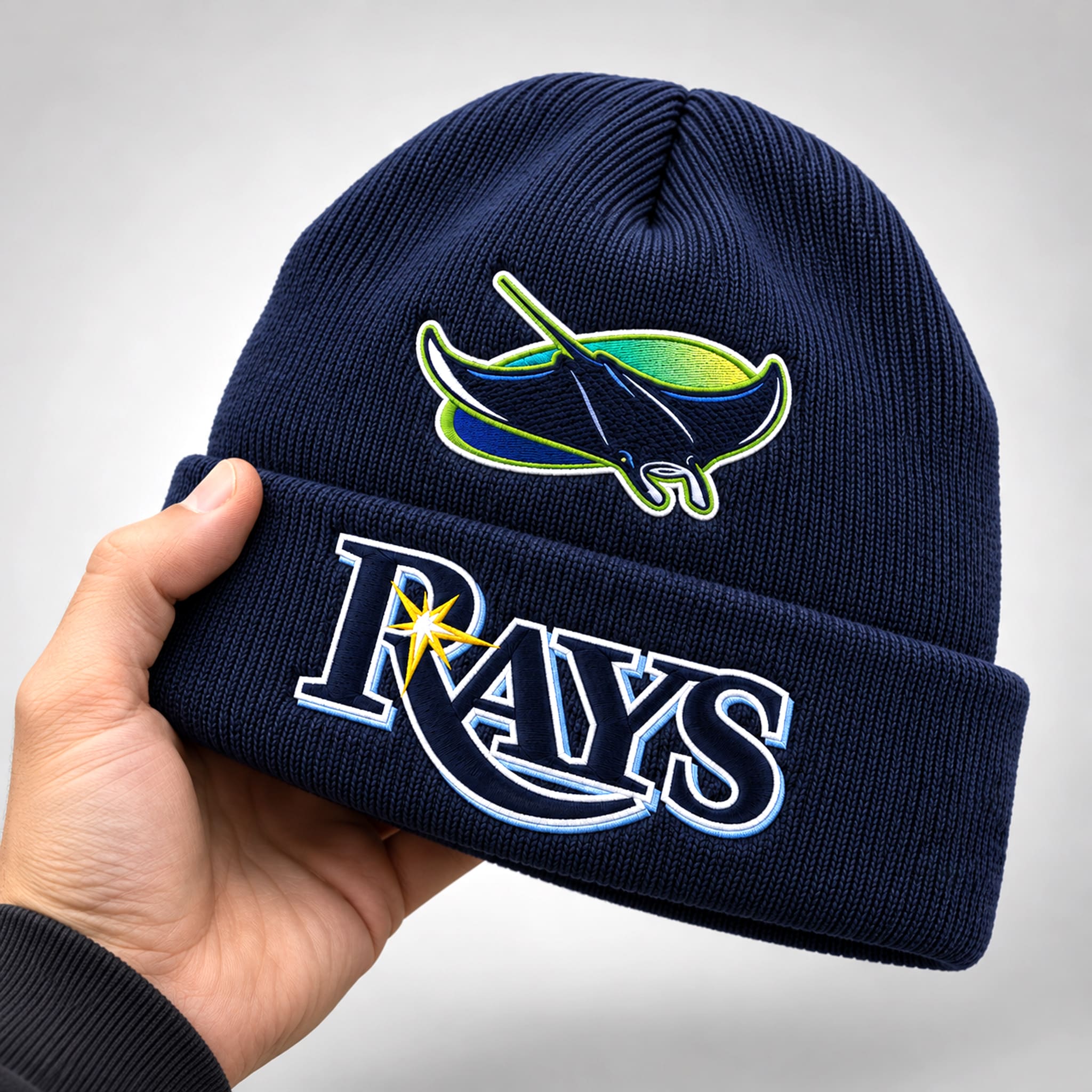 Devil Rays Beanie Hat 1 Devil Rays Beanie Hat 1