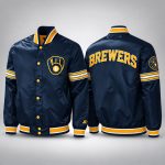 Evan Williams Brewers Varsity Jacket