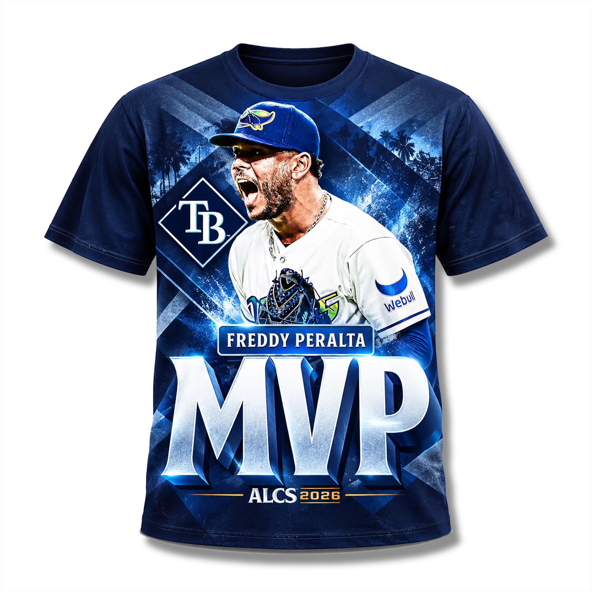 Freddy Peralta ALCS 2026 MVP 3D Shirt 2 Freddy Peralta ALCS 2026 MVP 3D Shirt 2
