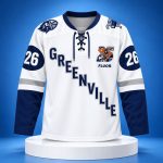 Greenville Swamp Rabbits 25th Season of Greenville Hockey Jersey
