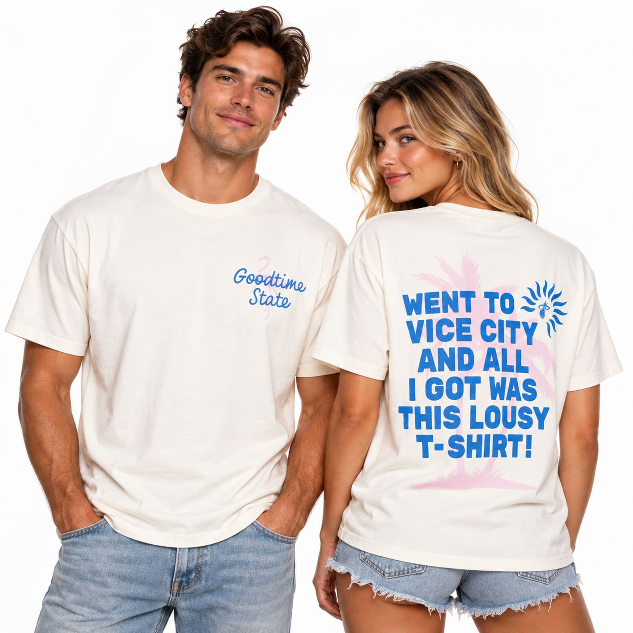 Heat Went To Vice City And All I Got Was This Lousy T Shirt 2 Heat Went To Vice City And All I Gos Was This Lousy T Shirt 2