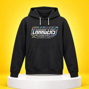 2026 Crucial Catch Chargers Intercept Cancer Hoodie 1