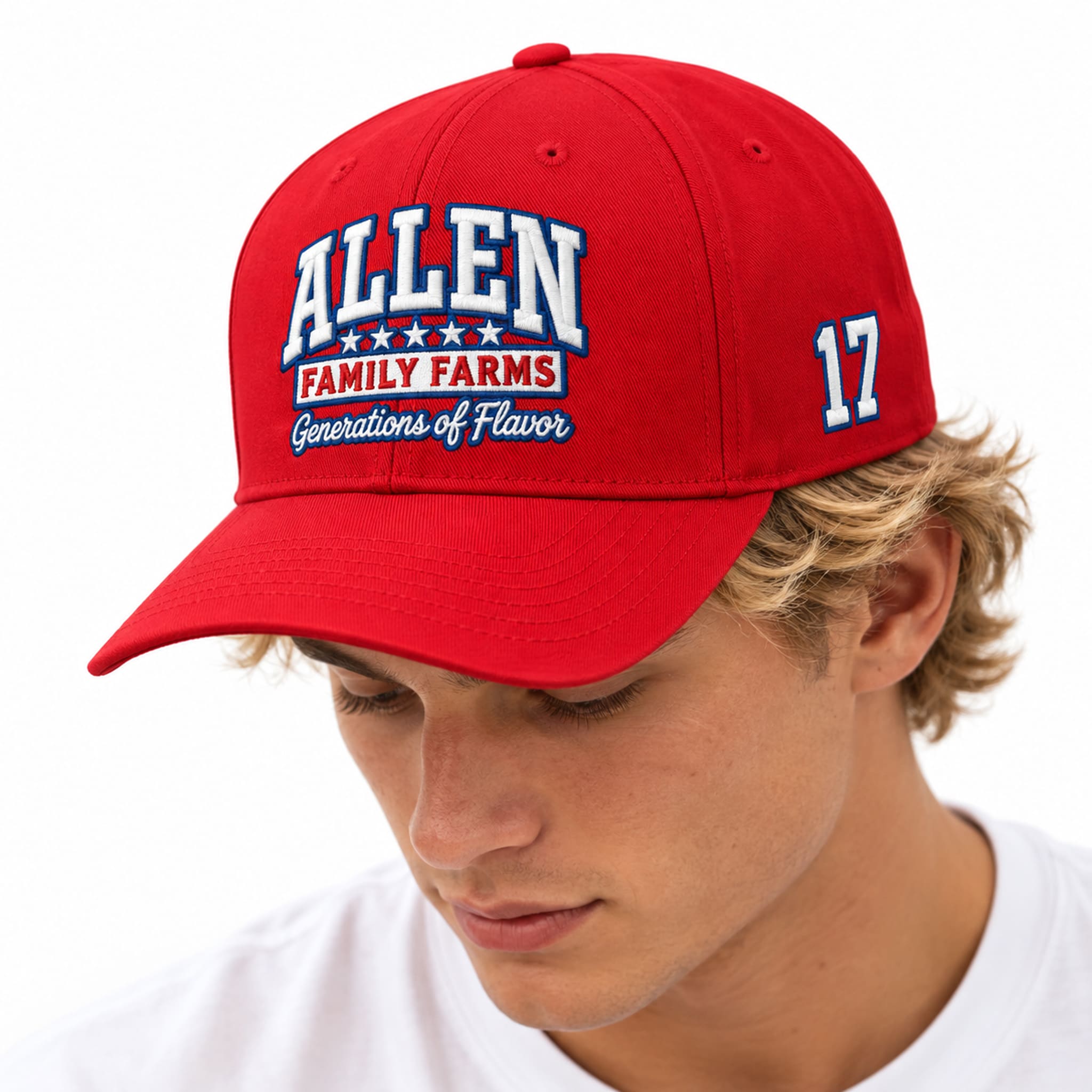 Josh Allen Family Farms Red Hat 2 Josh Allen Family Farms Red Hat 2