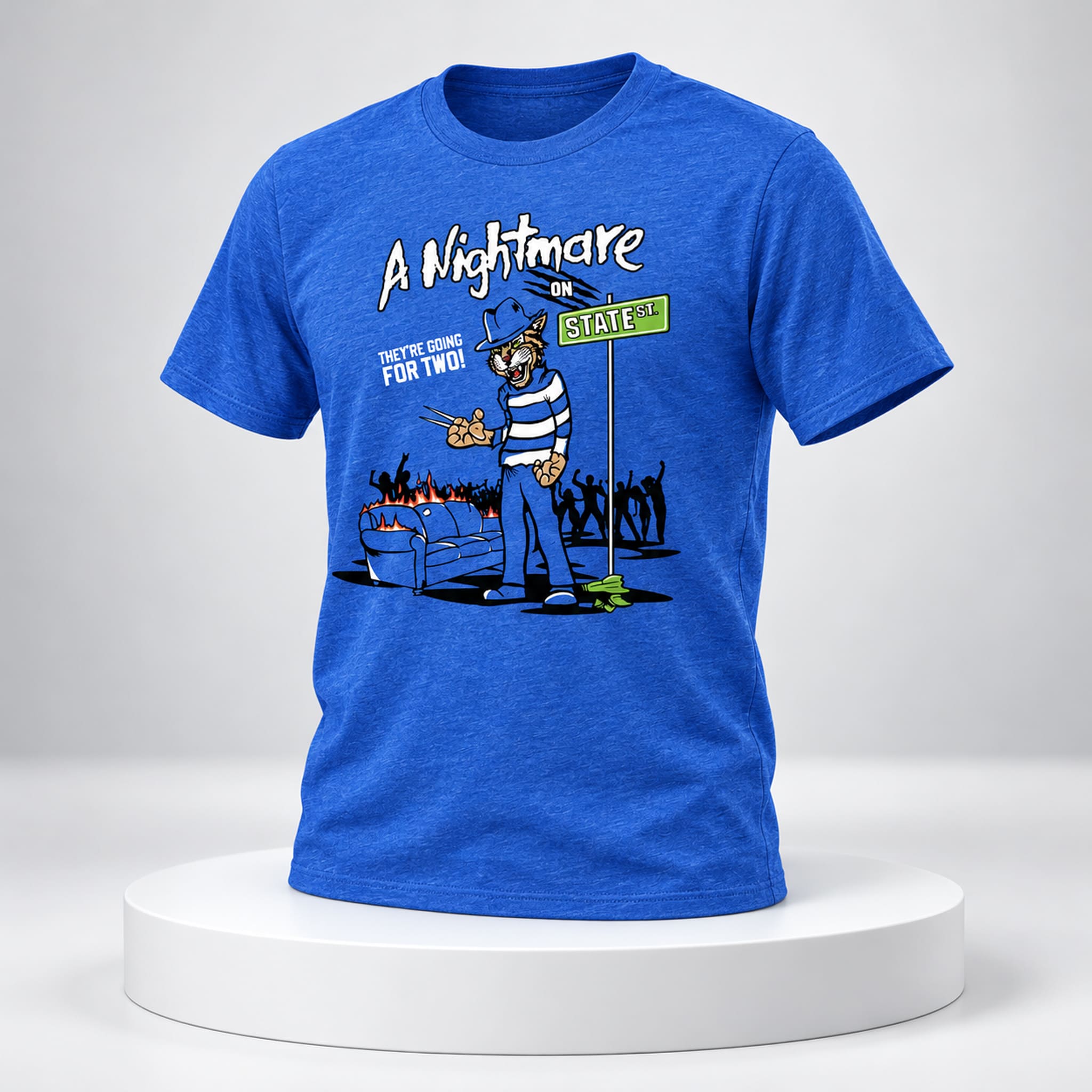 Kentucky Wildcats A Nightmare On State Shirt 3 Kentucky Wildcats A Nightmare On State Shirt 3