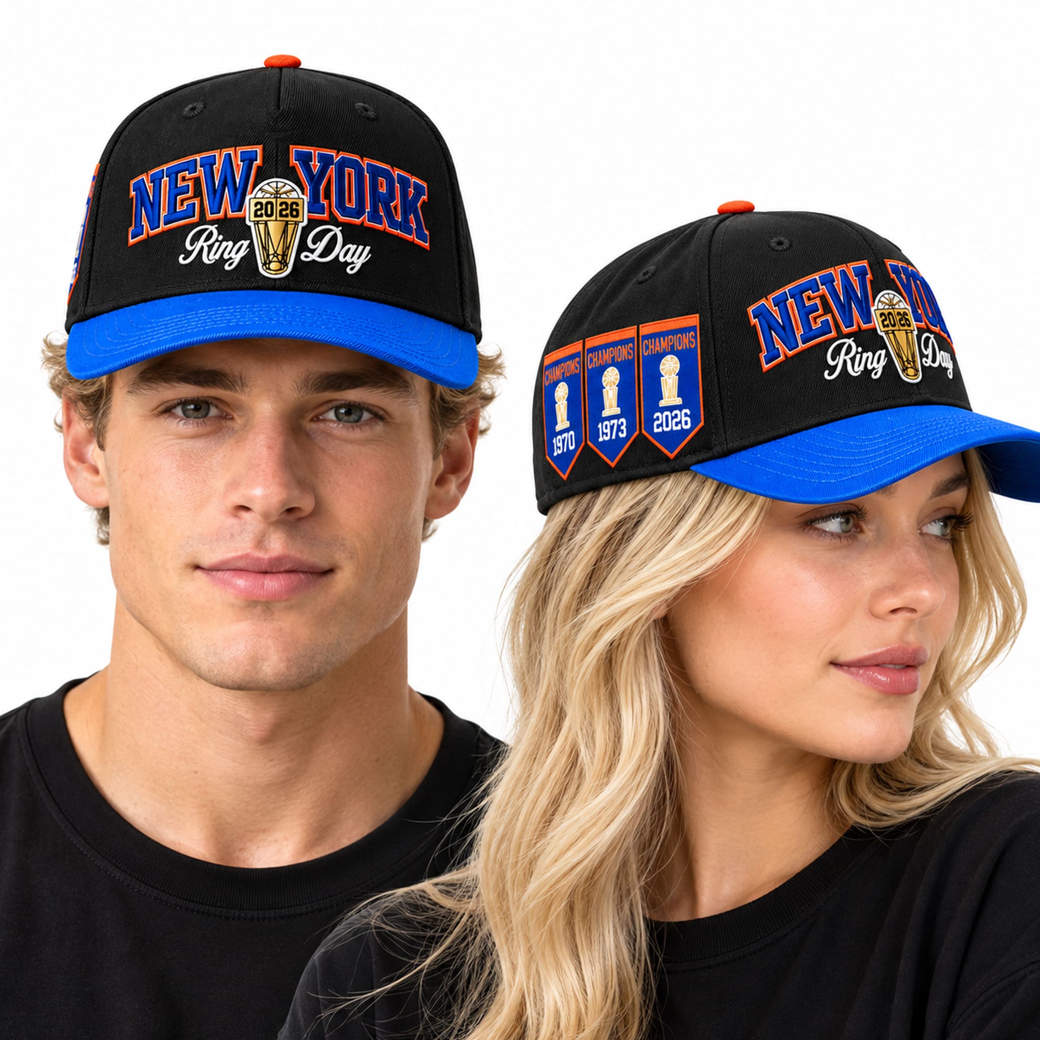 Knicks 2026 Ring Day 3x Champions Hat 3 Knicks 2026 Ring Day 3x Champions Hat 3
