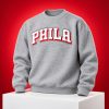 LeBron James Philla Gray Sweatshirt 4 LeBron James Philla Gray Sweatshirt 2