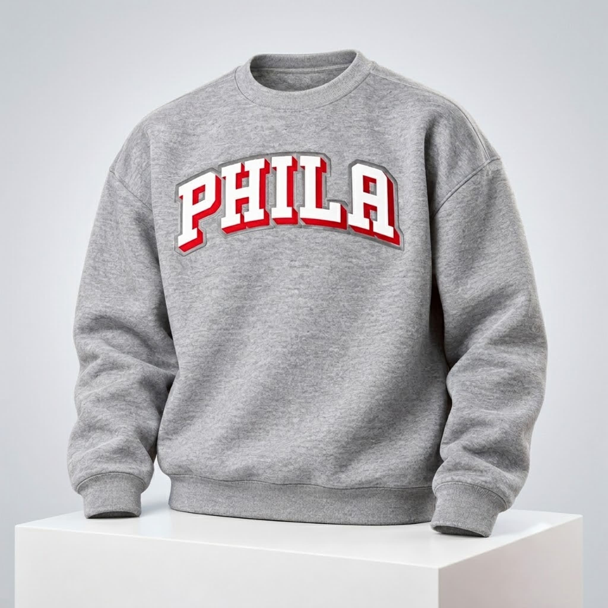 LeBron James Philla Gray Sweatshirt 3 LeBron James Philla Gray Sweatshirt 3