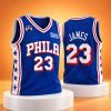 Lebron James Sixers 24th Season Jersey 3