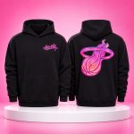 Miami Heat x Vice City Black Hoodie
