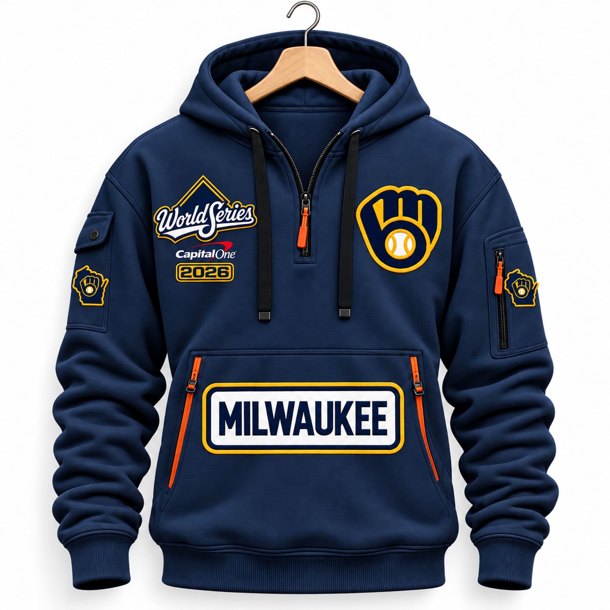 Milwaukee Brewers World Series 2026 Zip Hoodie 5 Milwaukee Brewers World Series 2026 Zip Hoodie 5