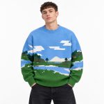 Minecraft Pause Screen Ugly Christmas Sweater