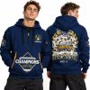 National League Champs 2026 Brewers Roster Quarter Zip Hoodie 3