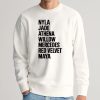 Nyla Jade Athena Willow Mercedes Red Velvet Maya Shirt 2