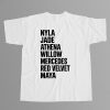 Nyla Jade Athena Willow Mercedes Red Velvet Maya Shirt 4
