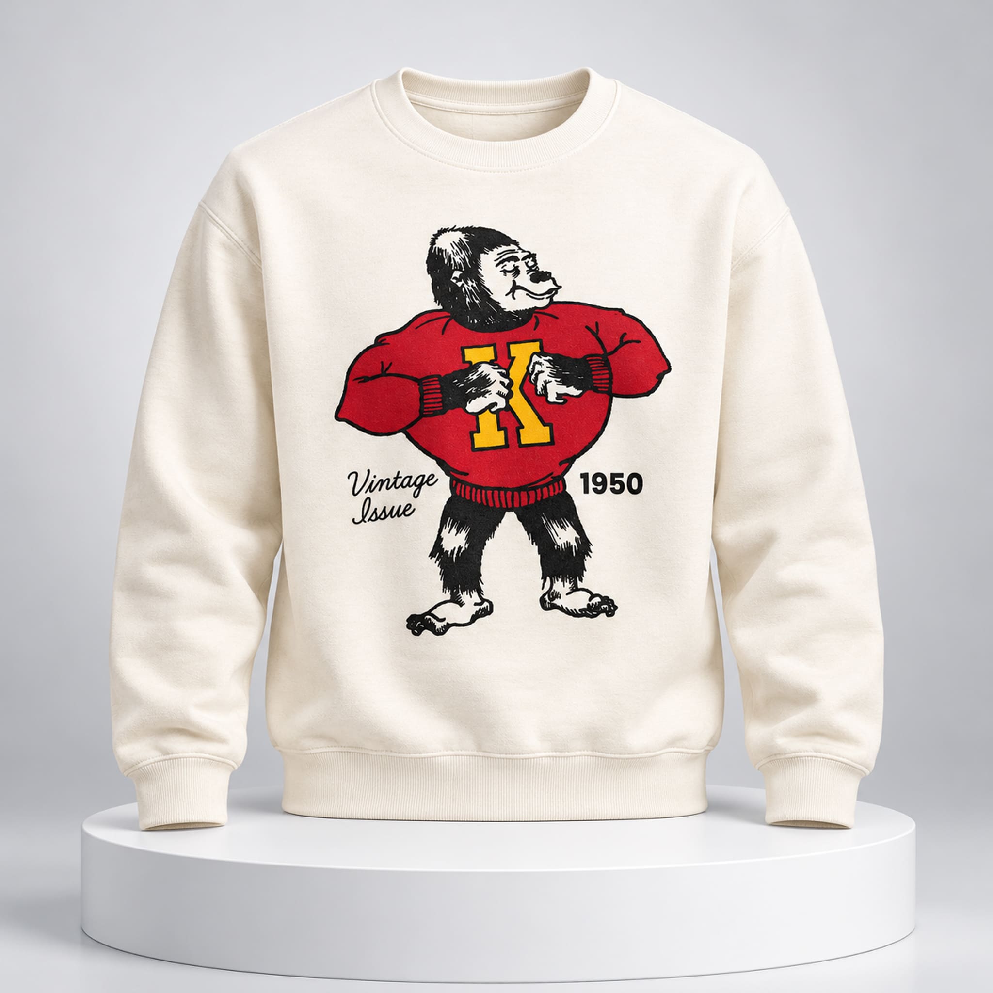 Pittsburg State Gorillas 1950 Vintage Sweatshirt 1 Pittsburg State Gorillas 1950 Vintage Sweatshirt 1