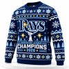 Rays American League Champions 2026 Christmas Ugly Sweater 2