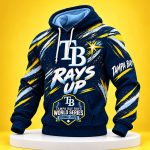 Rays World Series 2026 Rays Up Waffle Hoodie