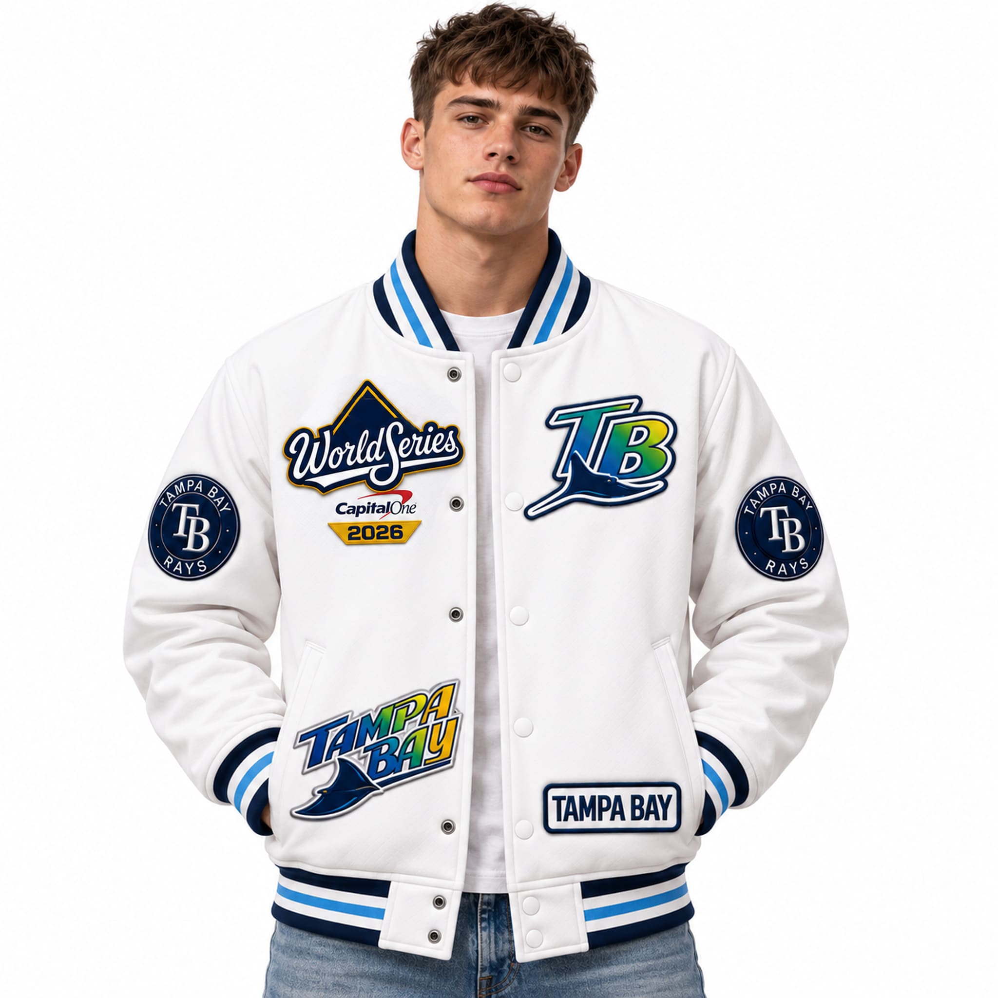 Rays World Series 2026 Varsity Jacket 2 Rays World Series 2026 Varsity Jacket 2