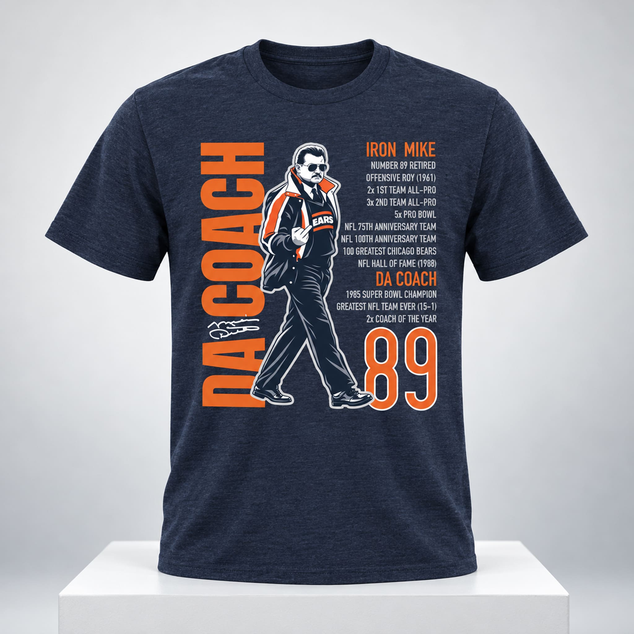 Rest In Peace Mike Ditka Career Shirt 3 Rest In Peace Mike Ditka Career Shirt 3