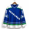 Seahawks Crossover Throwback Hockey Jersey 4 Seahawks Crossover Throwback Hockey Jersey 2
