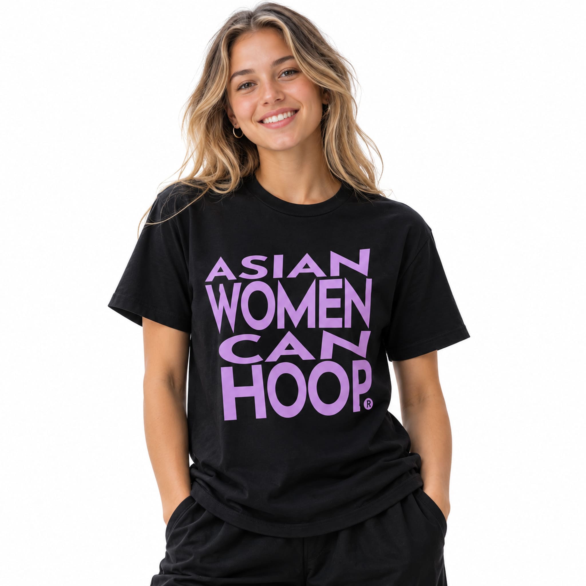 Veronica Burton Asian Women Can Hoop Shirt 2 Veronica Burton Asian Women Can Hoop Shirt 2