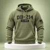 Veteran DD 214 Alumni Waffle Hoodie 1
